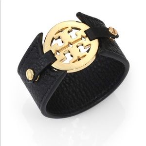 Tory Burch - leather cuff bracelet